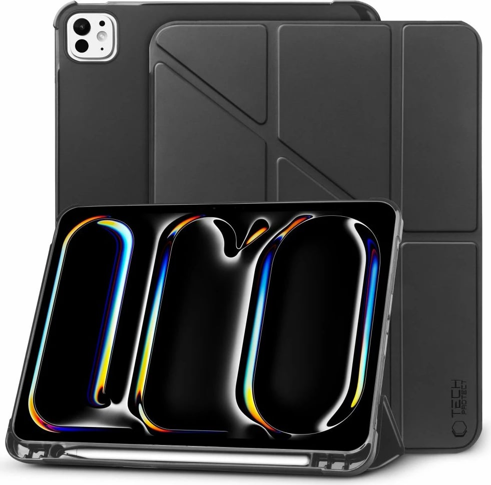 Mbështjellës Tech-Protect SC Pen Origami për iPad Pro 13" 2024, i zi