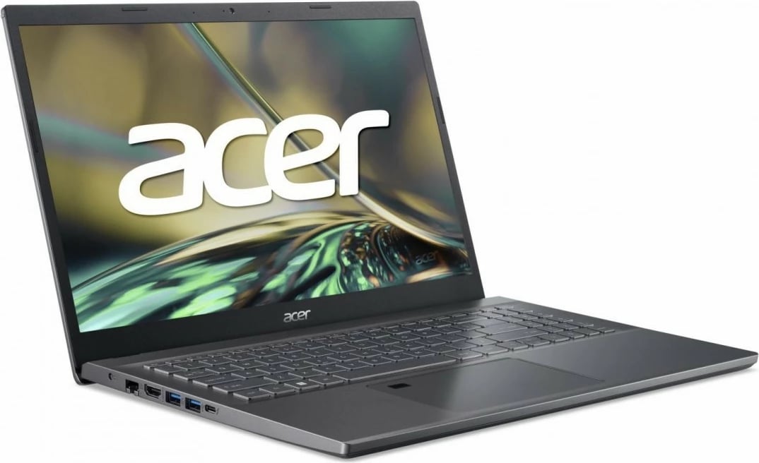 Laptop Acer Aspire 5 A515-57, Intel Core i7-12650H, 16GB RAM, 512GB SSD, 15.6" FHD, Steel Gray