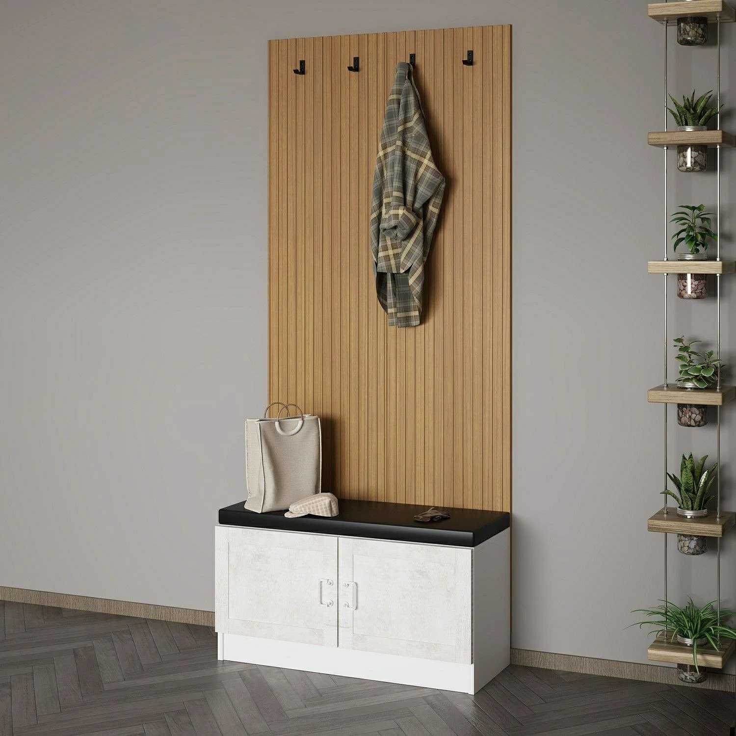 Stendë korridori Skye Decor, Noah - 8305, e bardhë