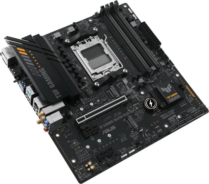 Pllakë amë Asus TUF GAMING A620M-PLUS WIFI, Socket AM5, micro ATX, DDR5, Wi-Fi