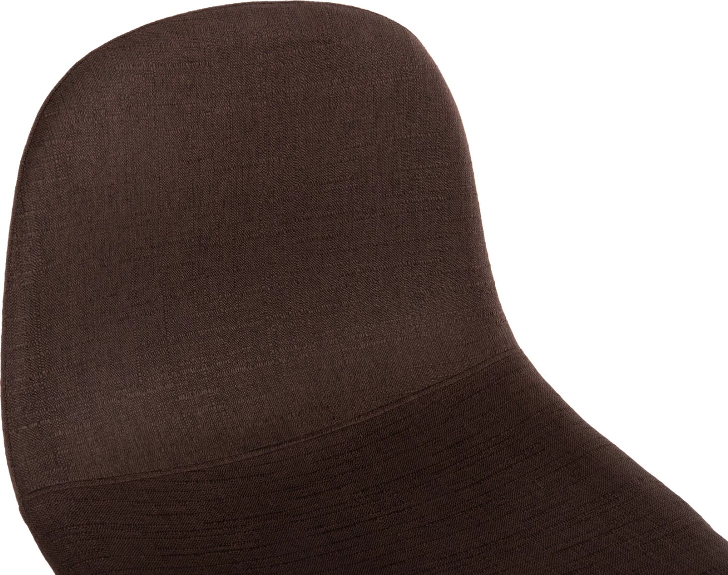 Karrige për bar VINCENT FH8579.23, ngjyrë kafe, kornizë metalike e zezë, 47x46x104H cm, set prej 4 copash