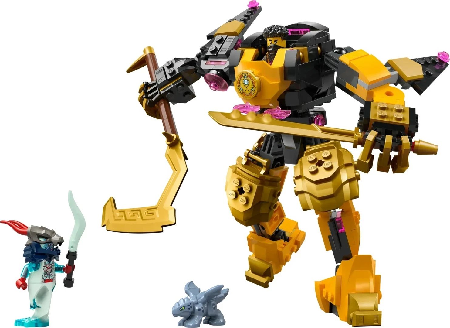 Set LEGO NINJAGO Arin's Spinjitzu Battle Mech 71839, 2 minifigura Set LEGO NINJAGO Arin's Spinjitzu Battle Mech 71839, 2 minifigura