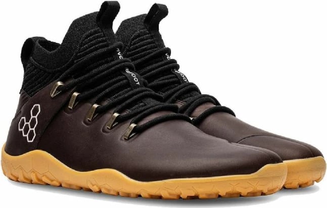 Atlete futbolli Vivobarefoot për meshkuj, kafe