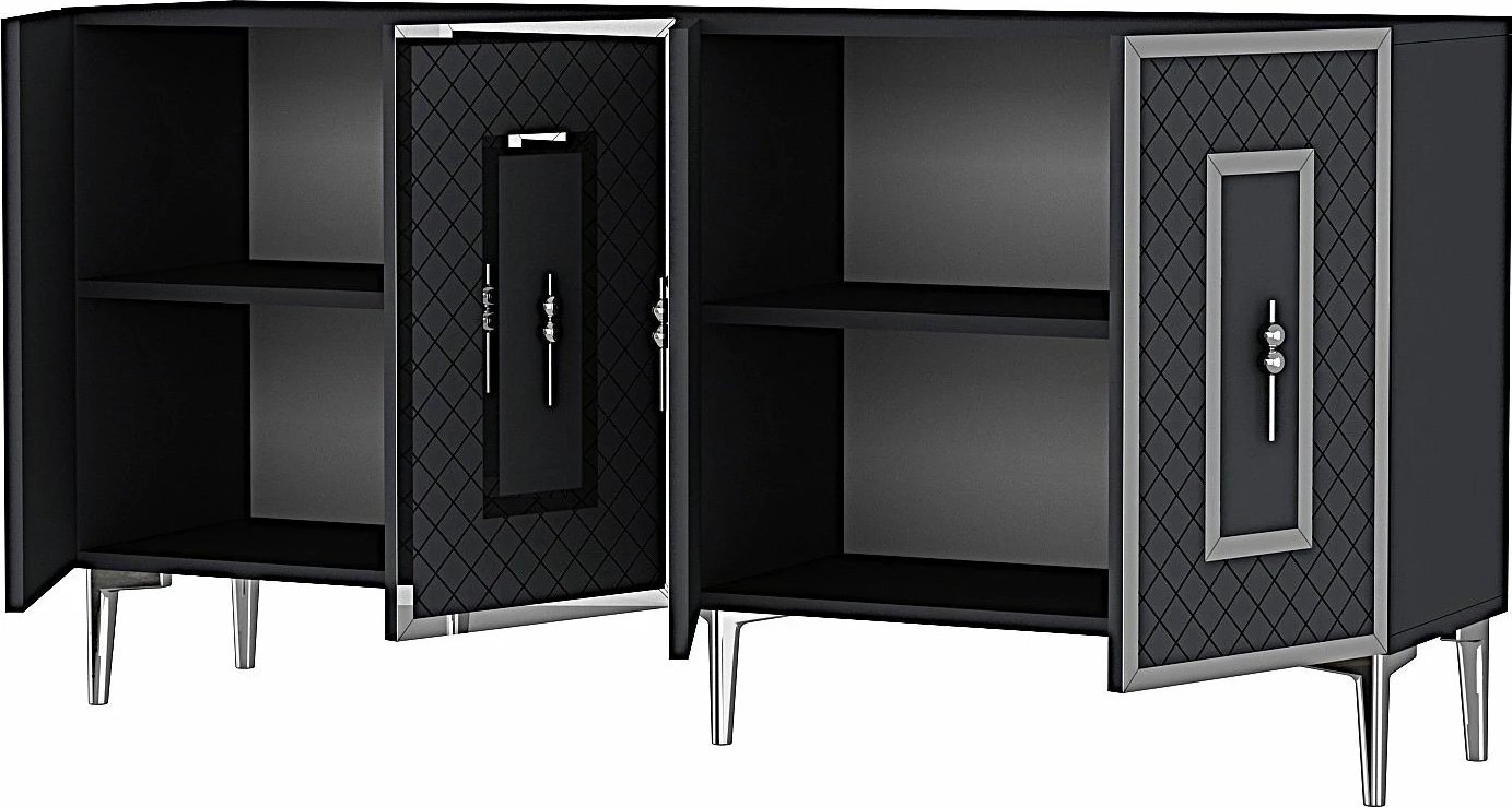 Konsol Skye Decor, Puma 150, antracit, argjend