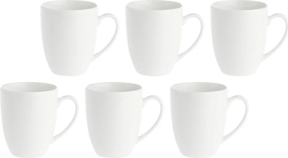 Set gotash LA PORCELLANA BIANCA Essenziale me dorezë, 450 ml, të bardha