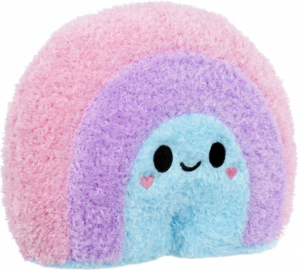 Lodër pelushi Fluffie Stuffiez Rainbow, e madhe, shumëngjyrëshe