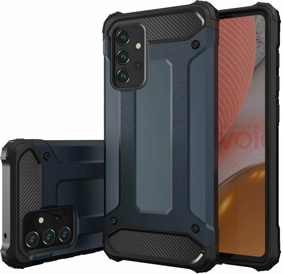 Mbështjellës Hurtel Hybrid Armor për Samsung Galaxy A72, ari