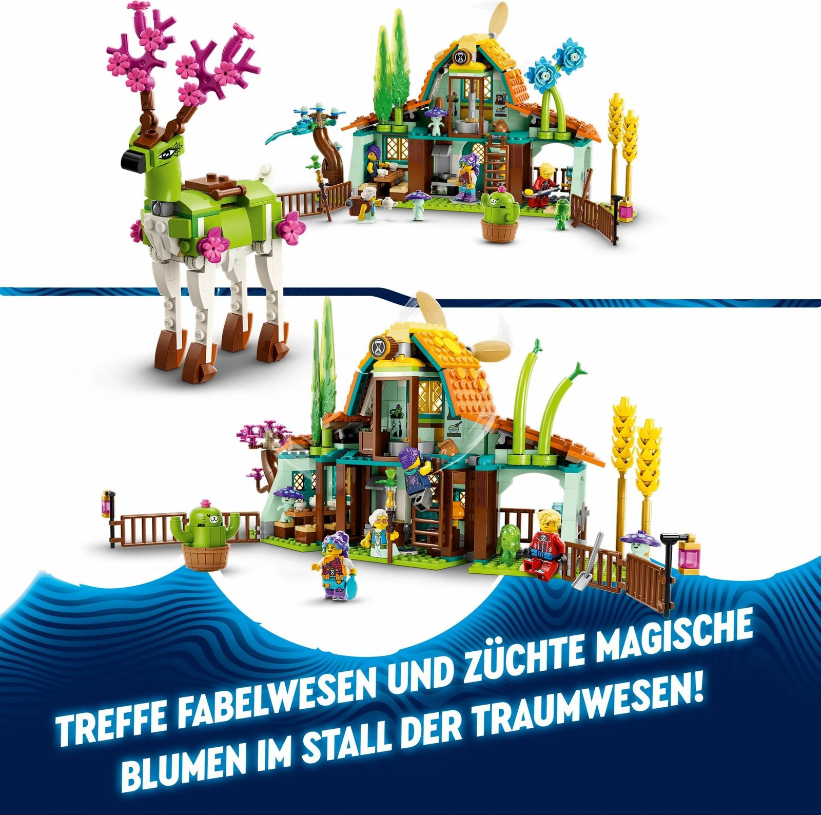 Set ndërtimi LEGO Stable of Dream Creatures, 681 pjesë, shumëngjyrësh Set ndërtimi LEGO Stable of Dream Creatures, 681 pjesë, shumëngjyrësh