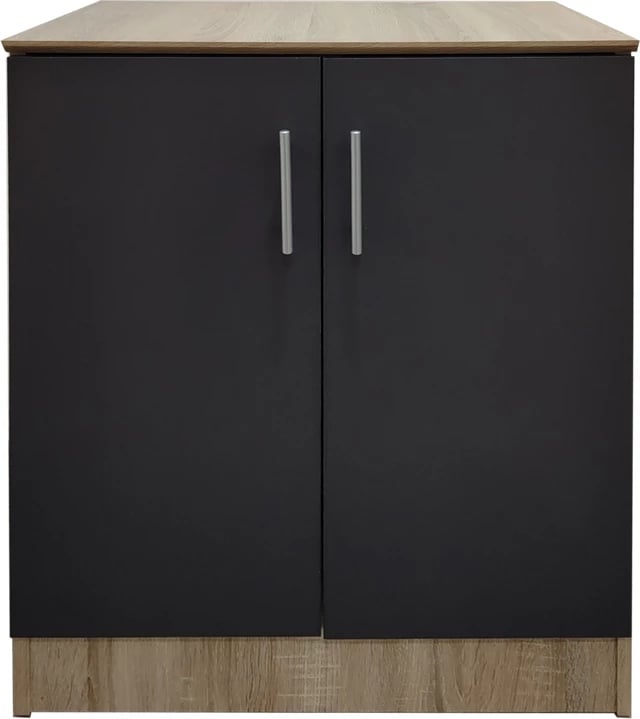 Dollap për këpucë Souken, sonoma-gri e errët, 60x40x80cm