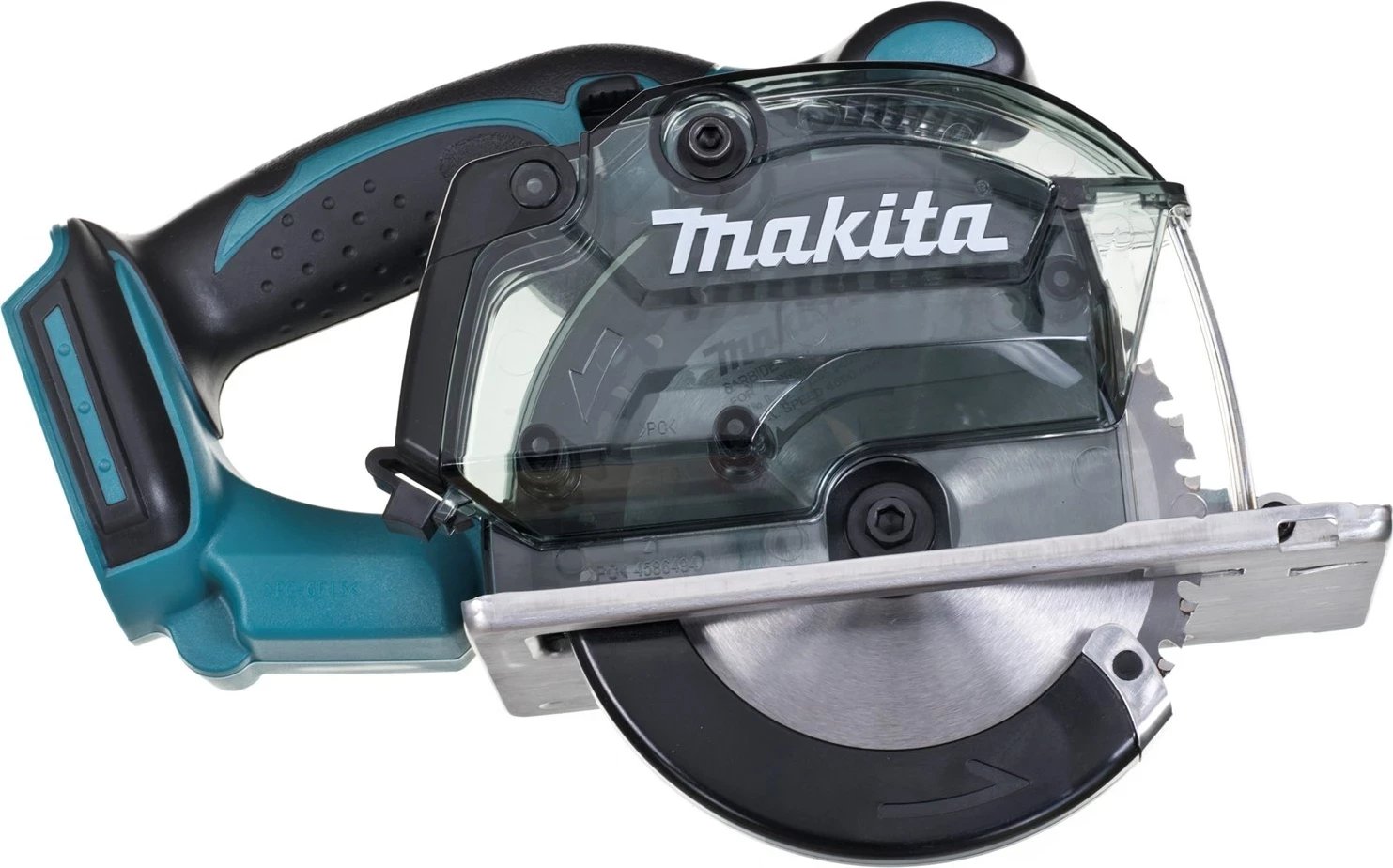 Sharrë rrethore portative Makita DCS552Z, 13.6 cm, 3600 RPM, Zi, Blu