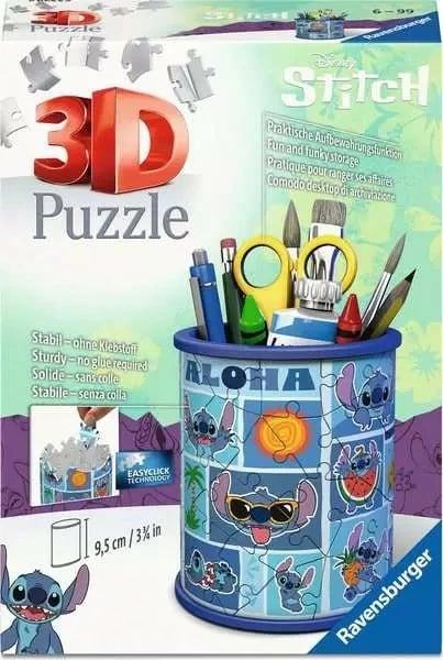 Puzzle 3D Ravensburger Polska Stitch, 54 pjesë, plastikë