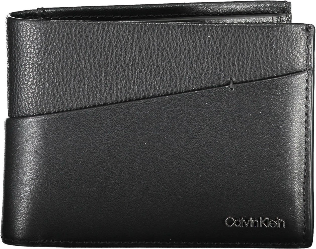 Portofol për meshkuj Calvin Klein, i zi