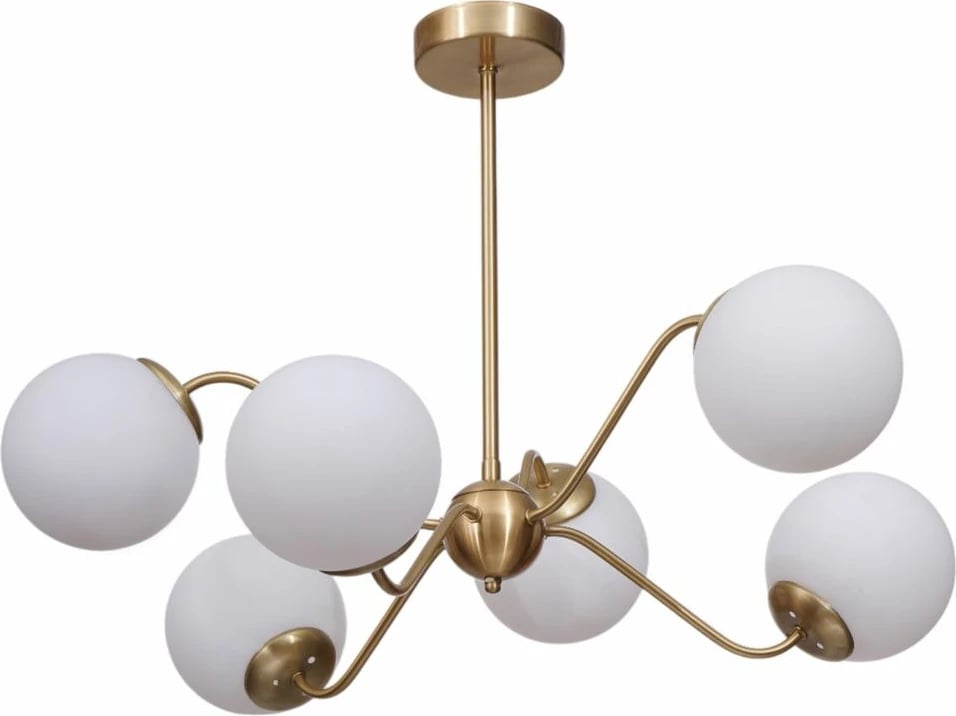 Llambë tavani Opviq, 8987-2, e bardhë dhe ari, lartësi e rregullueshme