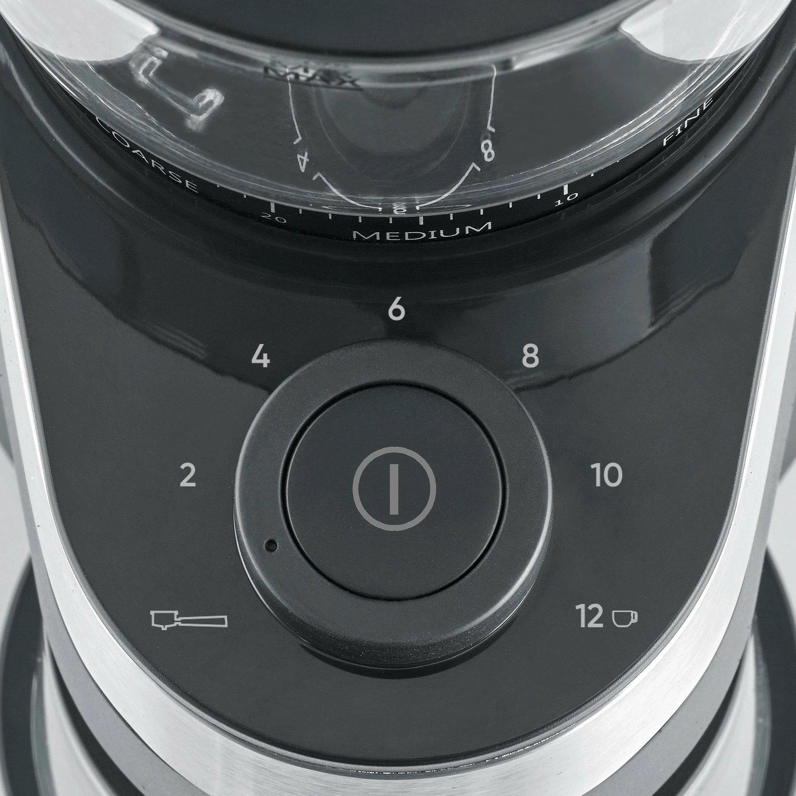 Mulli kafeje Severin KM 3880, 140W, rregullim bluarje, inox/zi
