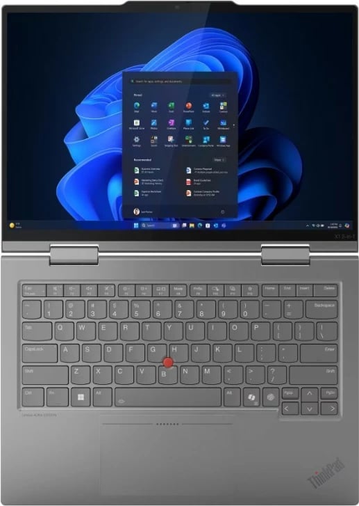 Ultrabook Lenovo ThinkPad X1 2-in-1 Gen 10 Aura Edition, Intel Core Ultra 7 258V, 32GB RAM, 1TB SSD, 14" 2.8K Touch, Gri Ultrabook Lenovo ThinkPad X1 2-in-1 Gen 10 Aura Edition, Intel Core Ultra 7 258V, 32GB RAM, 1TB SSD, 14" 2.8K Touch, Gri