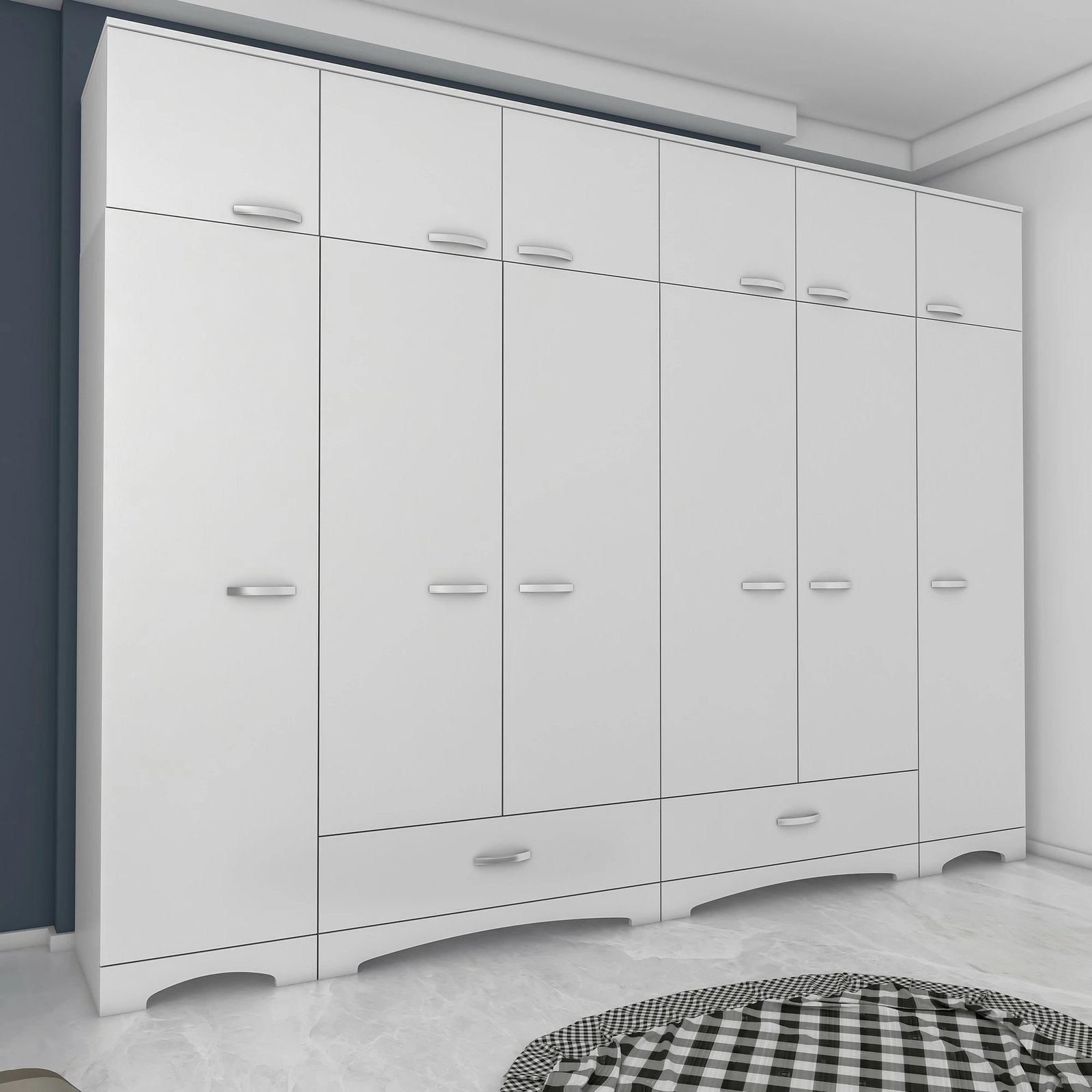 Dollap i bardhë për rroba, Skye Decor, BA133 - 3851