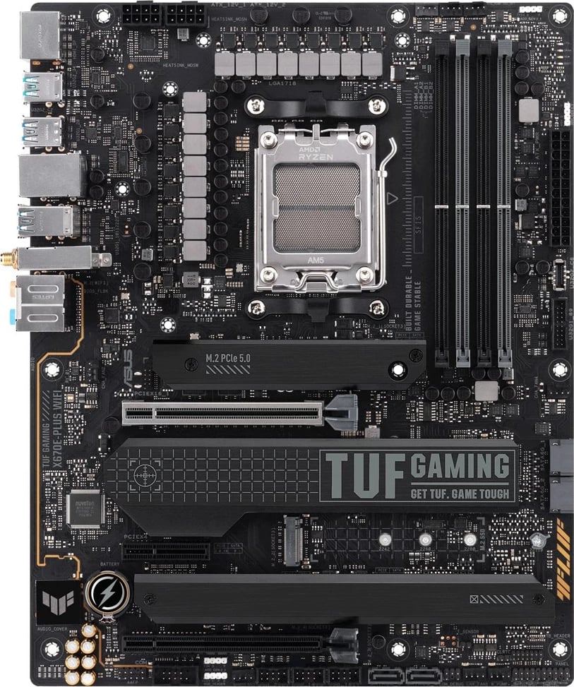 Pllakë amë Asus Tuf Gaming X670E-Plus WiFi, 128GB