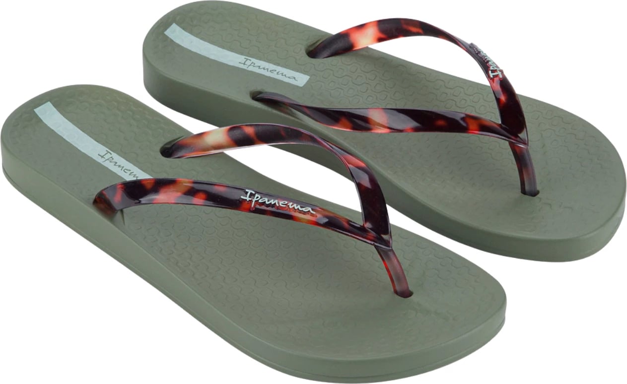 Papuqe për femra Ipanema, khaki