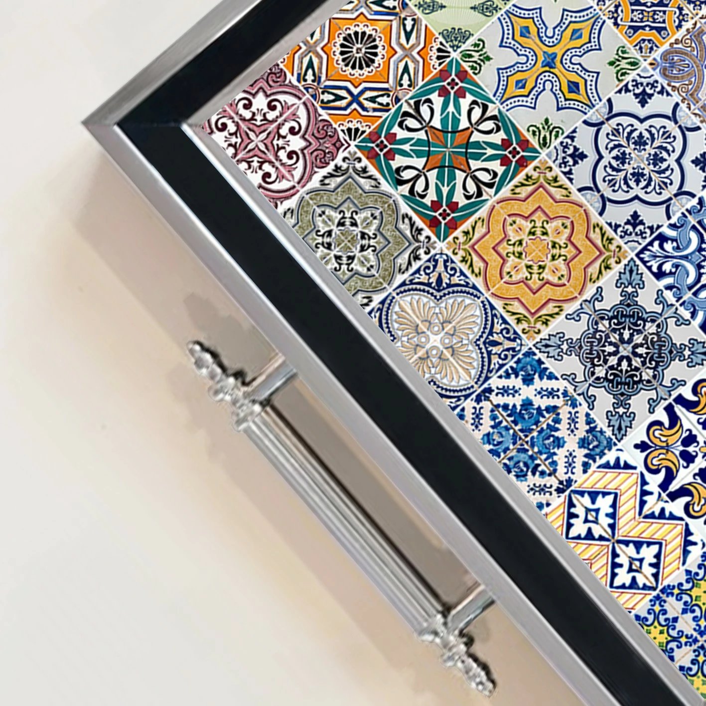 Tabaka qelqi Aberto Design, shumëngjyrëshe, TPG9894 Tabaka qelqi Aberto Design, shumëngjyrëshe, TPG9894