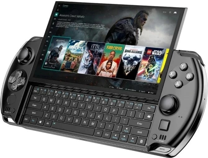 Laptop gaming GPD WIN 4 2025, 6", 32 GB RAM, 32 GB SSD, Windows 11 Home, Zi