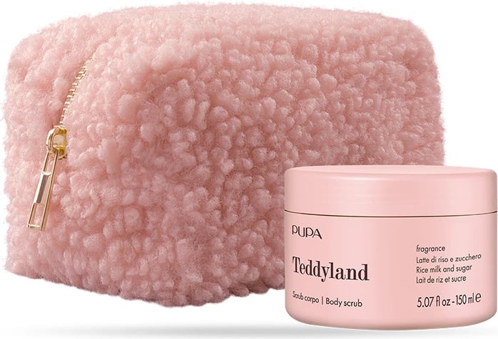 Pupa Milano Teddyland Body Scrub Set - Rice Milk and Sugar
