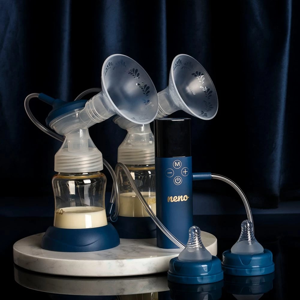 Pompë gjiri elektronike neno Camino, 180 ml, Blu Pompë gjiri elektronike neno Camino, 180 ml, Blu
