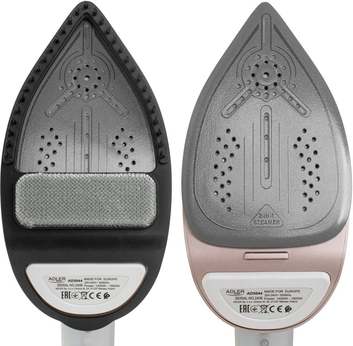 Avullore rrobash & hekur Adler AD5044 1800 W 25 g/min 180 ml ari-bardhë