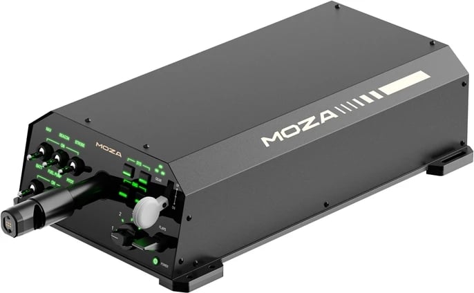 Baza për yoke Moza Racing AY210 për PC, e zezë