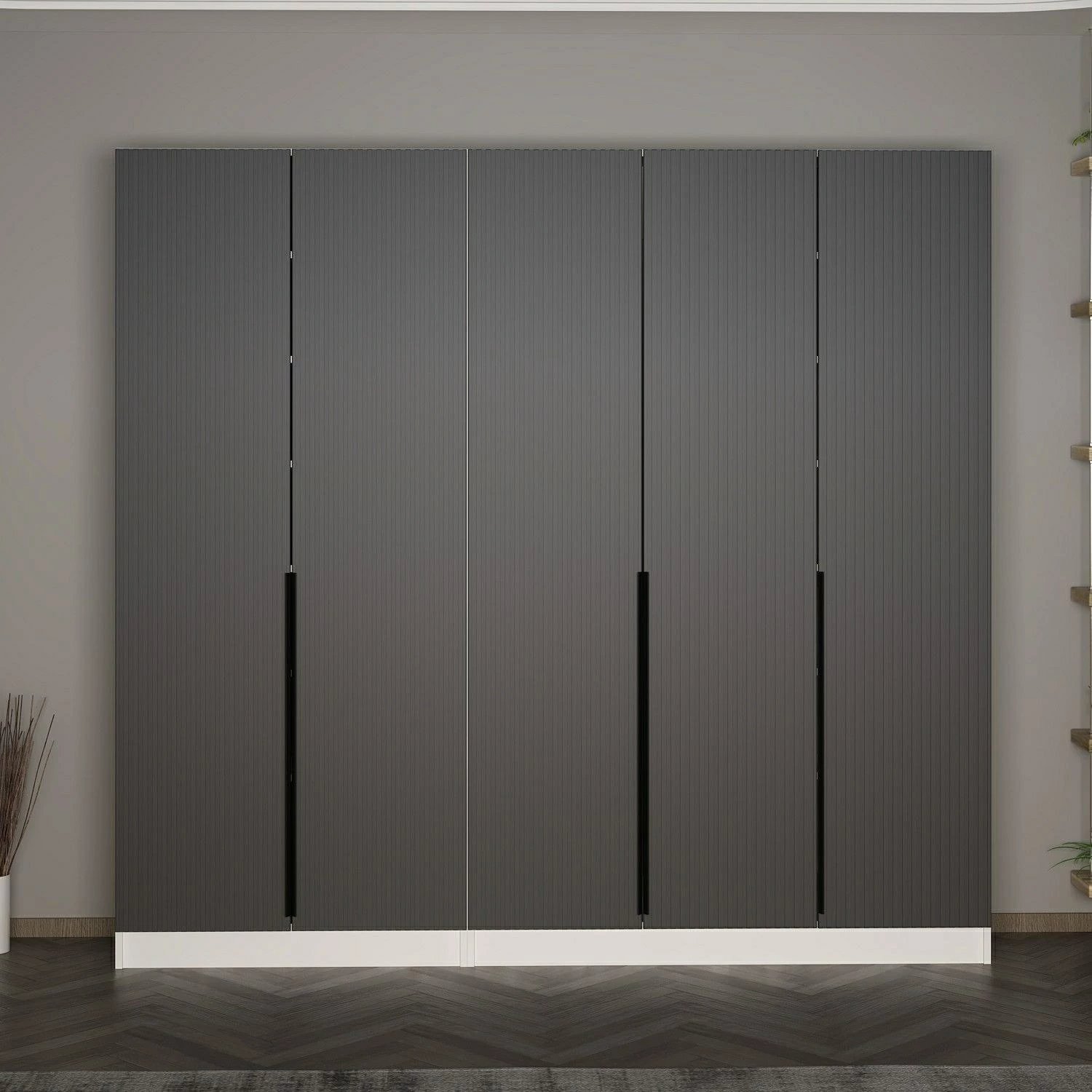 Stendë korridori Skye Decor, ngjyrë antracit, Noah - 8267