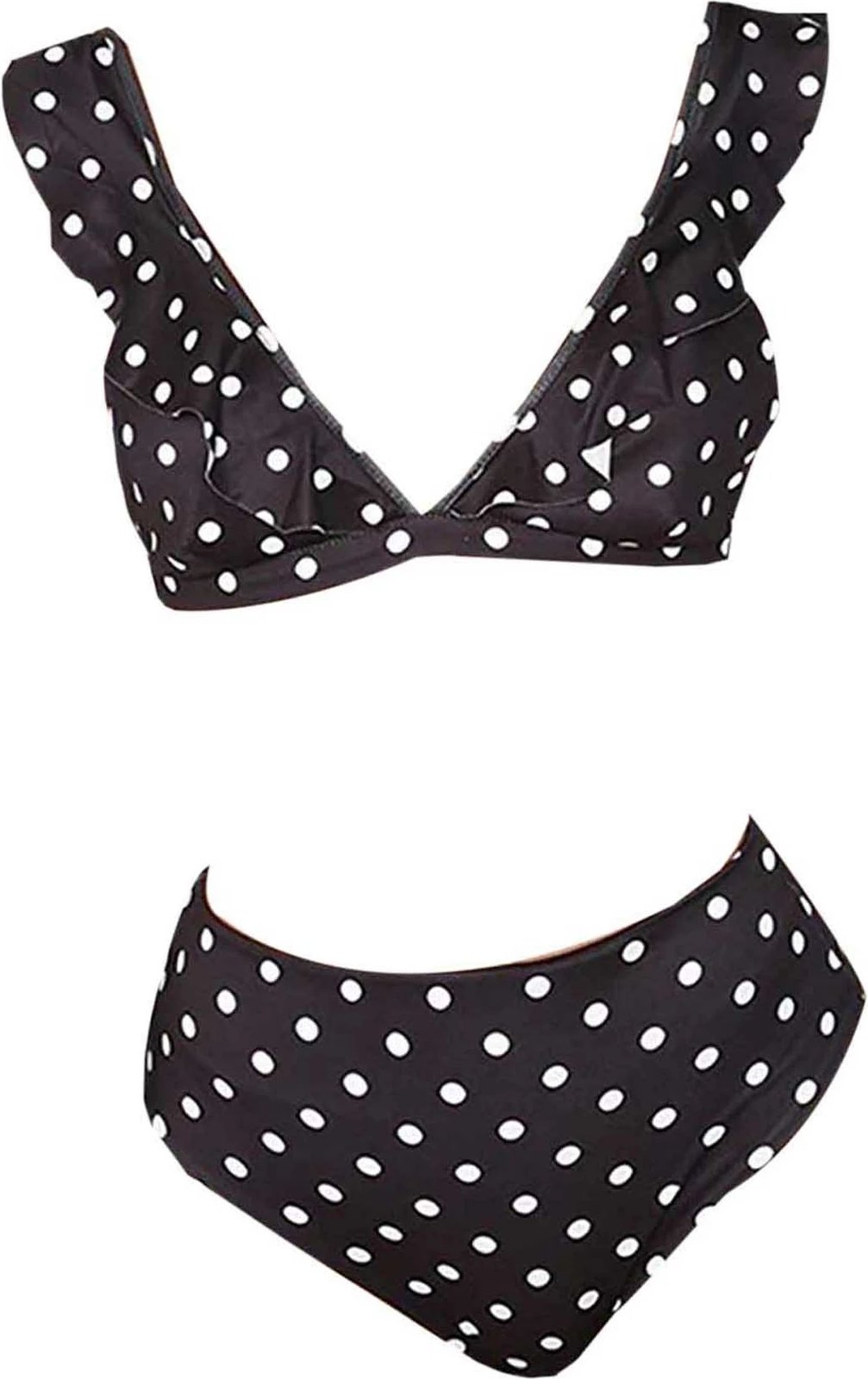 Set bikini (2 pjesë), Jumeon, MS4222, e zezë