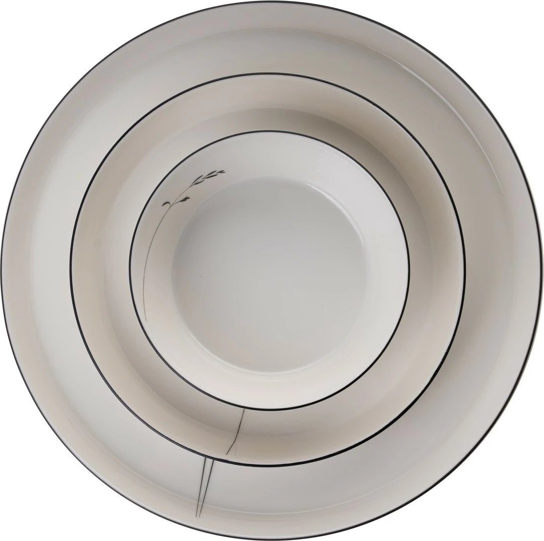 Set enësh për drekë, porcelan, 27 copë, Hermia Concept, BNVFR27YT401267712