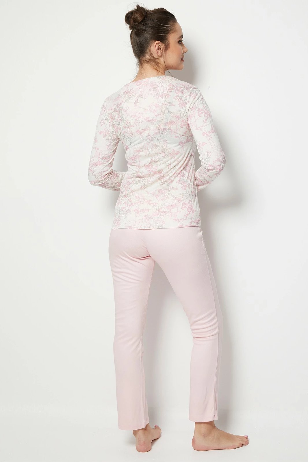 Set pizhamash për gra, rozë, Jumeon, 002-000520