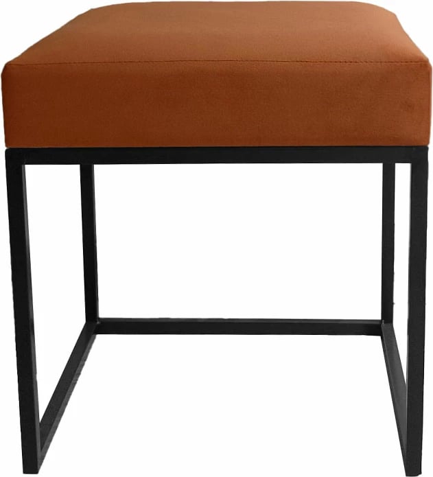 Karrige për bar Cubik, terrakota, 40x40x44