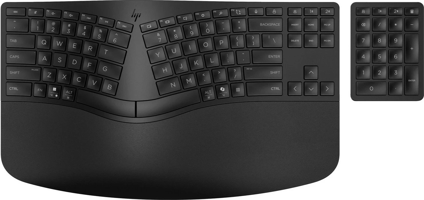 Tastierë HP 690 Ergonomike, e zezë