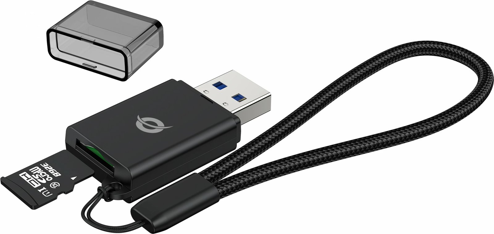 Lexues kartash Conceptronic USB-A 3.0, TF/Micro-SD, i zi