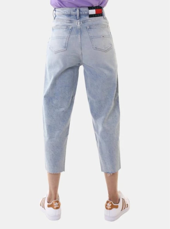 Pantallona për femra Tommy Jeans, blu