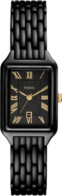 Orë dore FOSSIL ES5385 për femra, e zezë