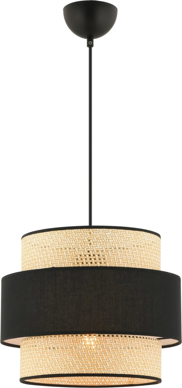 Llambë tavani Opviq, Cascade Hazeran, ngjyrë camel dhe e zezë Llambë tavani Opviq, Cascade Hazeran, ngjyrë camel dhe e zezë