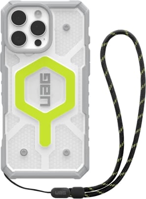 Mbështjellës UAG Pathfinder Clear MagSafe me litar për iPhone 16 Pro Max, Gjelbër