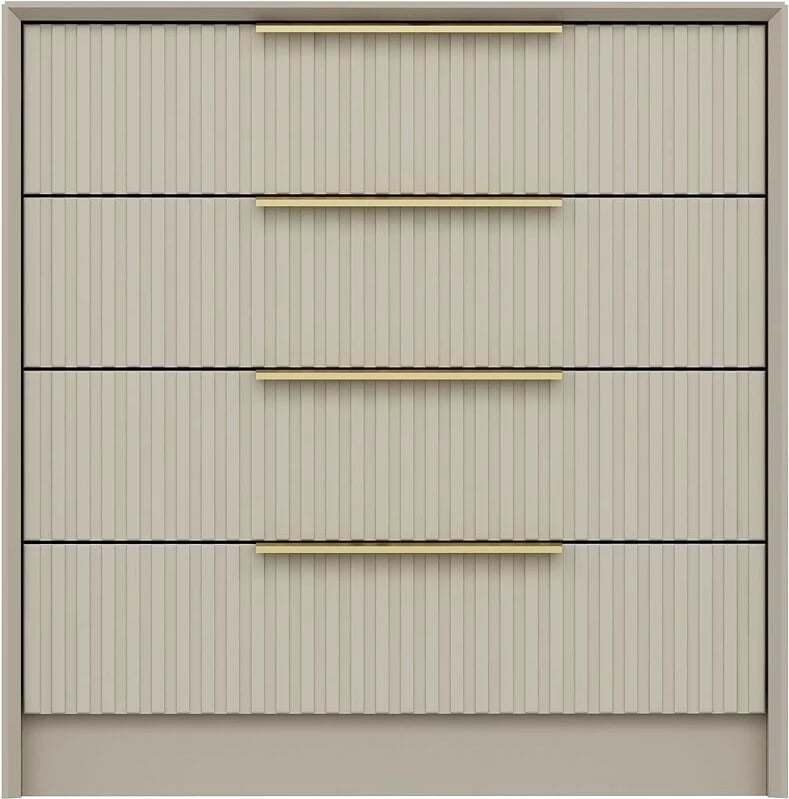 Komodë Hanah Home, Kale Luxe, ngjyrë guri, 7939