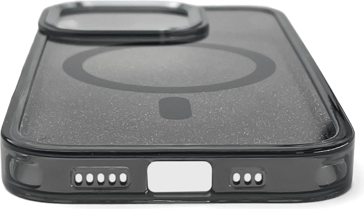 Mbështjellës Hurtel Glitter Case me MagSafe për Samsung Galaxy A16 5G, i zi