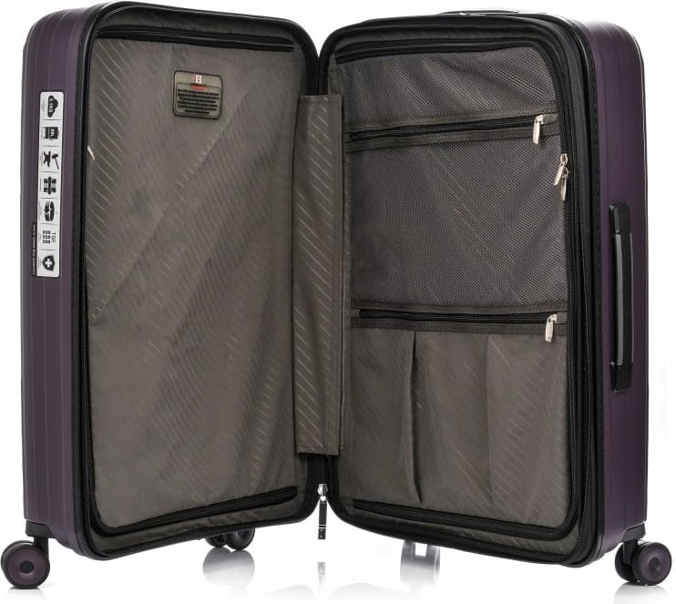 Valixhe për udhëtim SwissBags, vjollcë