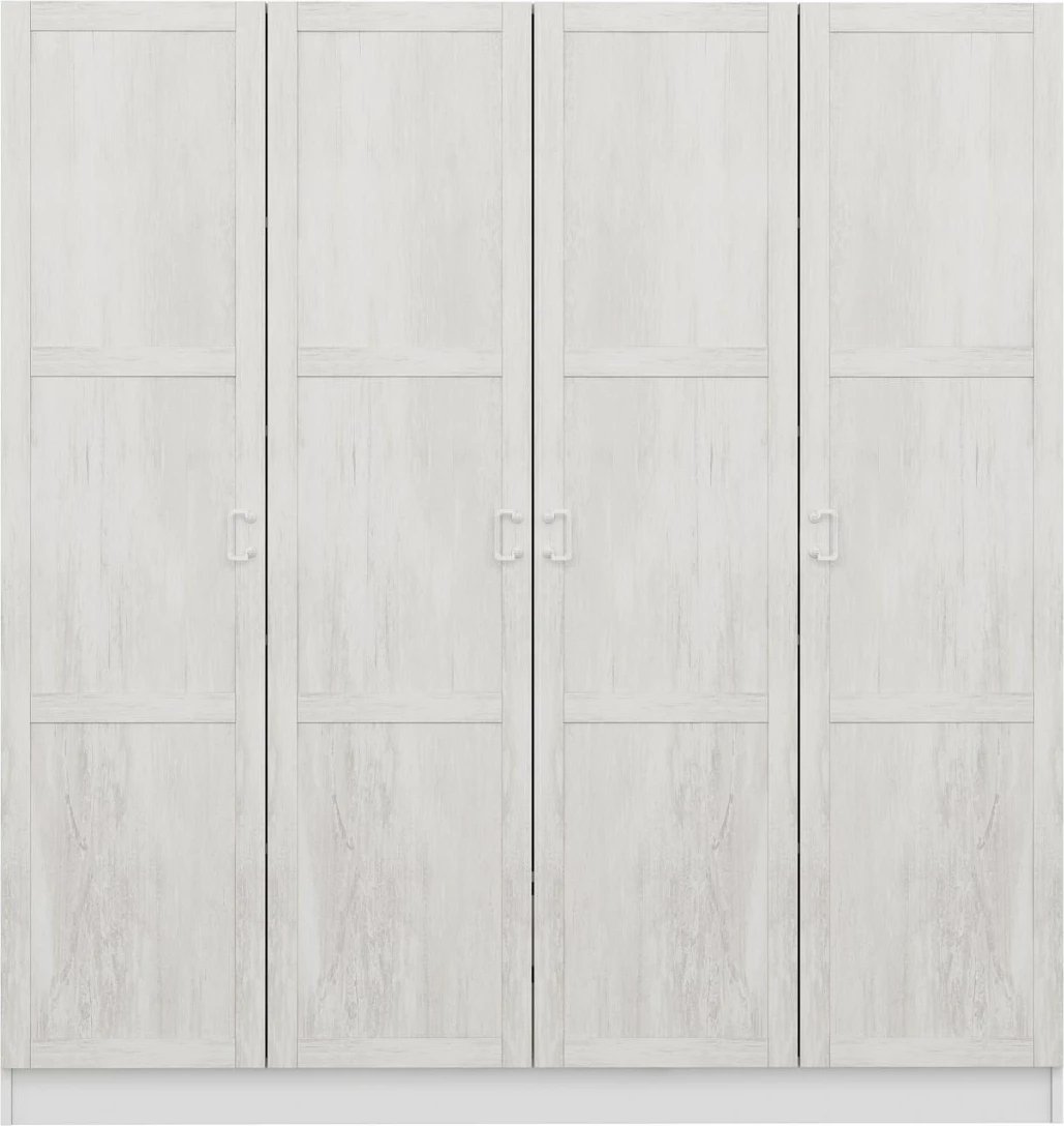 Dollap Skye Decor, ngjyrë e bardhë, 180x190x52cm