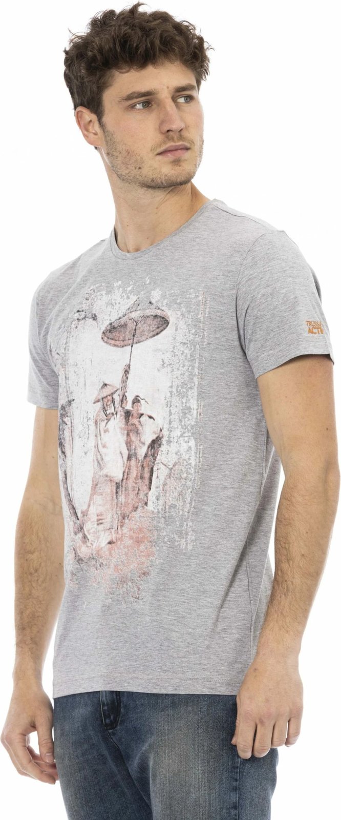 Maicë për meshkuj Trussardi Action, hiri