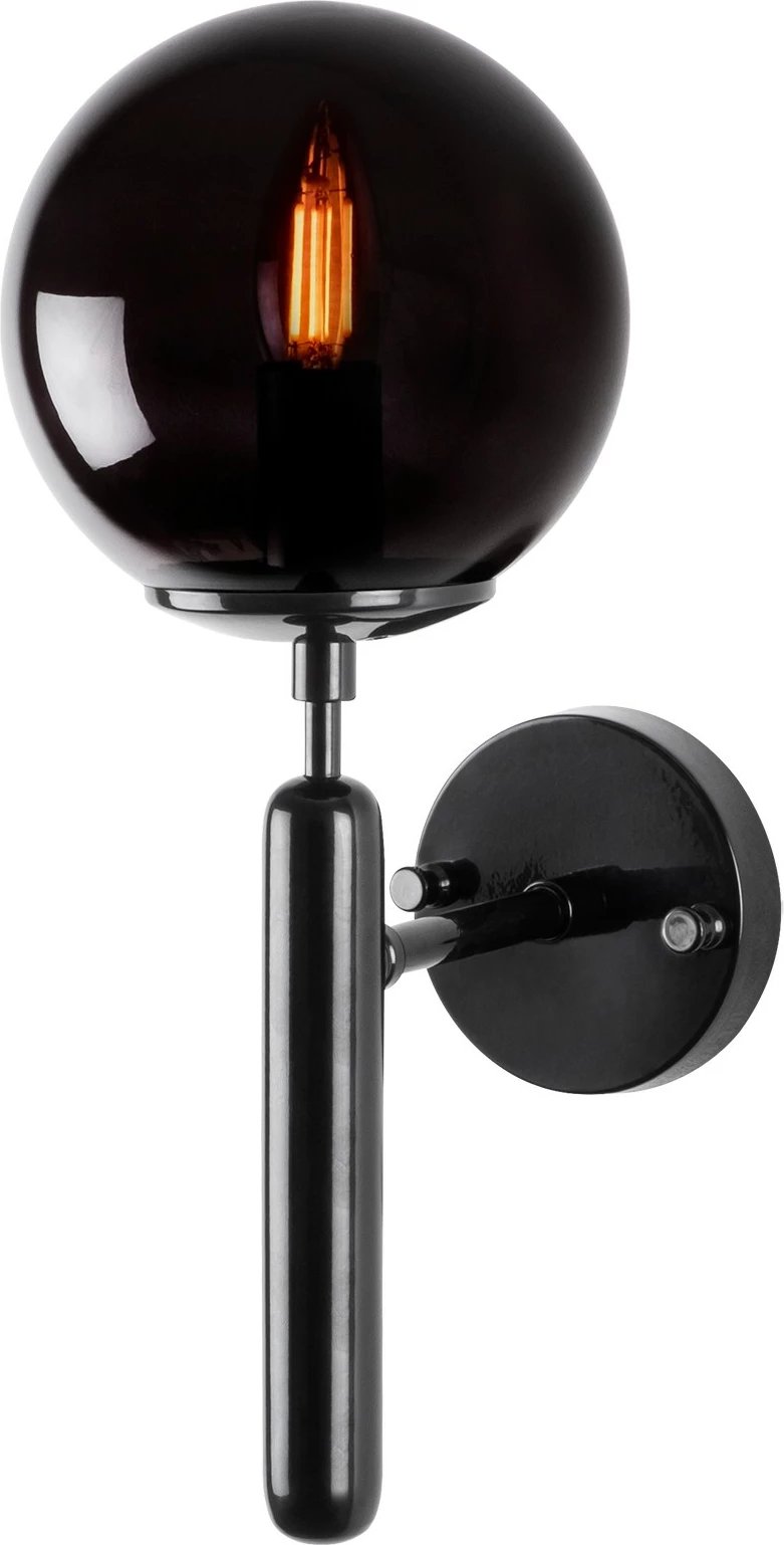 Llambë muri Opviq King, ngjyrë e zezë, 15x20x40cm