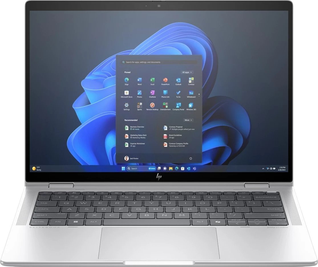 Kasë HP Elite x360 1040 G11, 14", Intel Core Ultra 7 155H, 16 GB RAM, 512 GB SSD, Touchscreen, Argjend