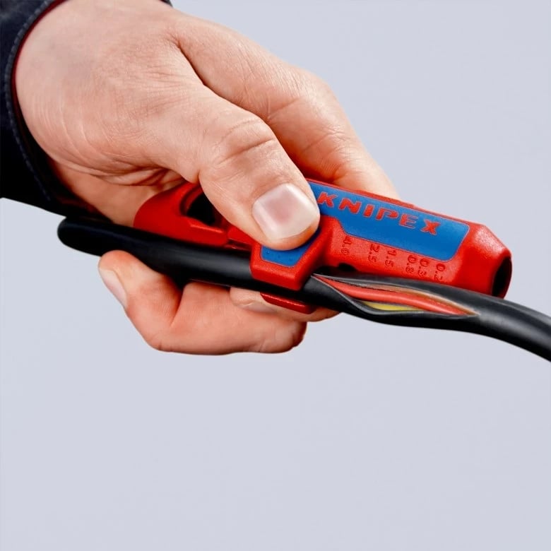 Knipex ErgoStrip, Mbështjellës kabllosh, Kuq Knipex ErgoStrip, Mbështjellës kabllosh, Kuq