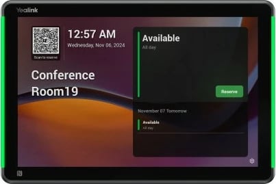 Panel konferencash Yealink RoomPanel-Plus, 10.1", Android 13, NFC, Wi-Fi, i zi