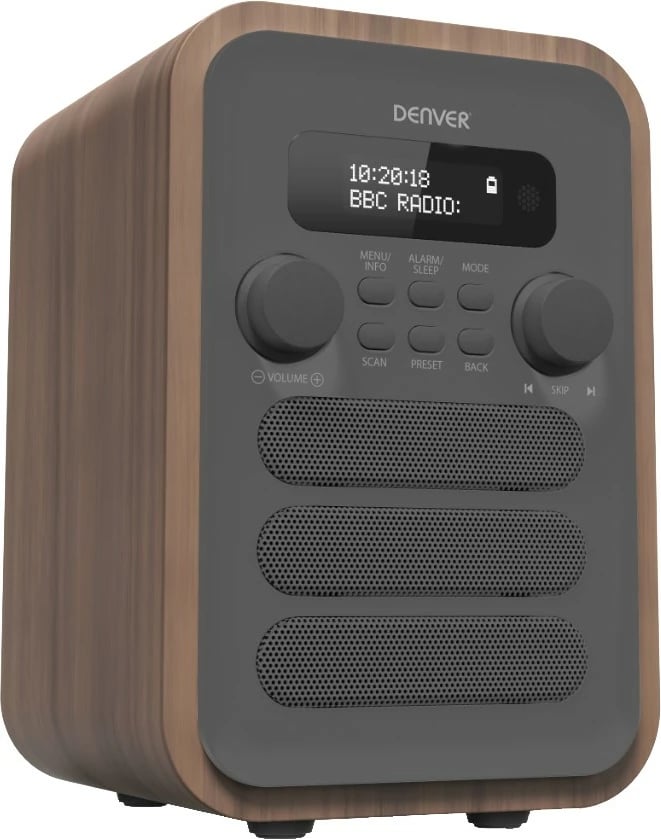 Radio Denver DAB-48, gri