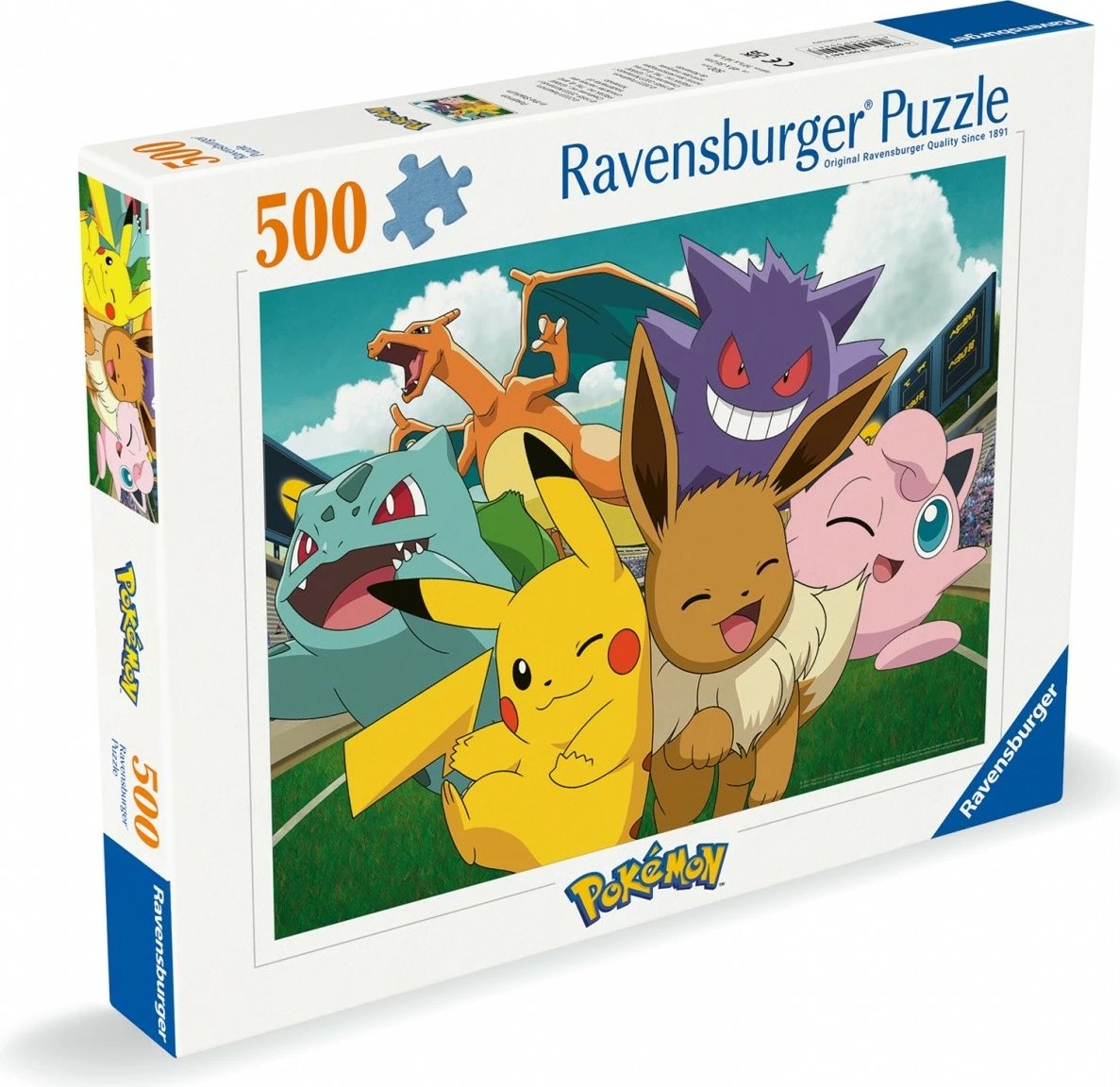 Puzzle Pokemon Ravensburger 500 pjesë, klasik